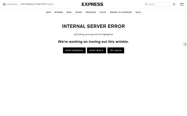 Ekrānuzņēmums no express.com