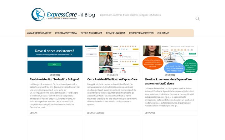Screenshot of expresscare.altervista.org