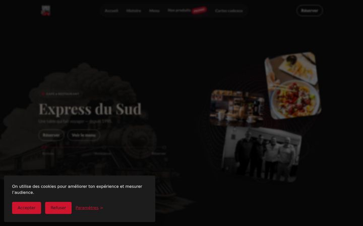 Screenshot of expressdusud.ca