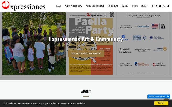 Screenshot of expressiones.org