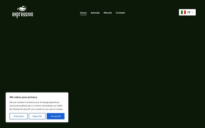 Screenshot of expressivocaffe.com