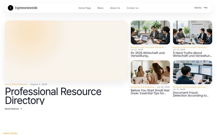 Screenshot of expressnewsde.de