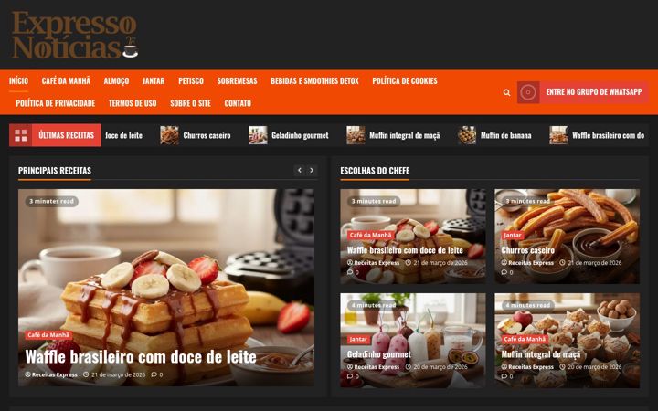 Screenshot of expressonoticias.website