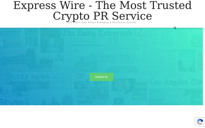 Screenshot of expresswire.co