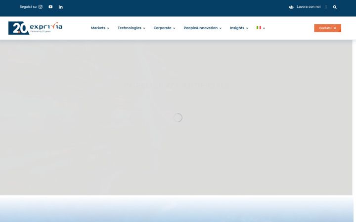 Screenshot of exprivia.it