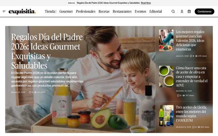 Screenshot of exquisitia.com