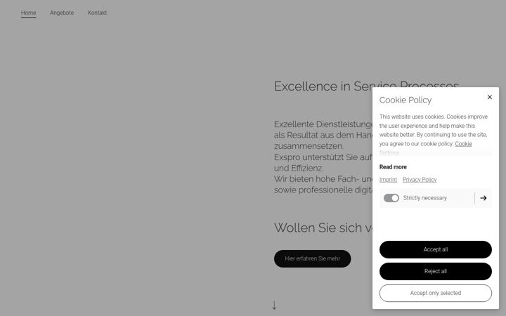 Screenshot of exspro.de