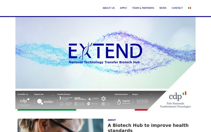 Screenshot of extendtt.vc