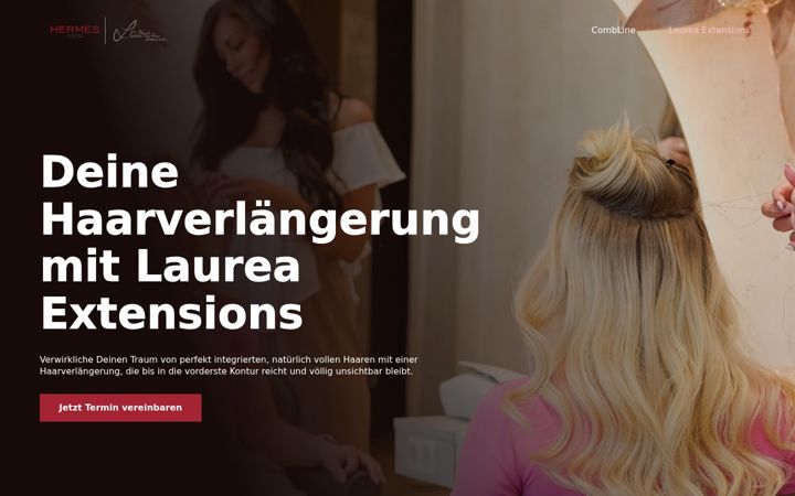 Screenshot of extensions-hermes-friseure.de
