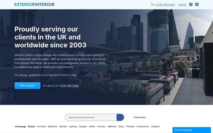 Screenshot of exterior-interior.com