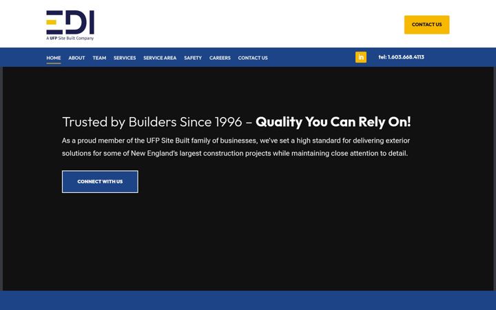 Screenshot of exteriordesigns.com