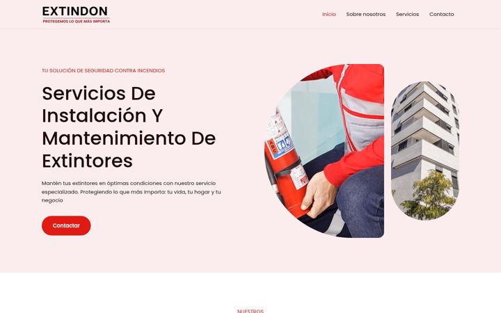 Screenshot of extindon.com