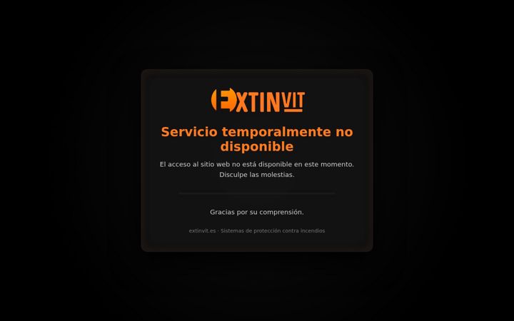 Screenshot of extinvit.es