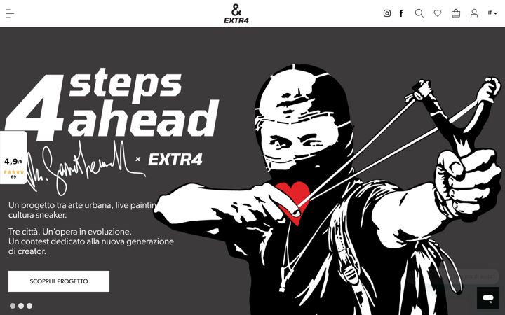 Screenshot of extr4.it