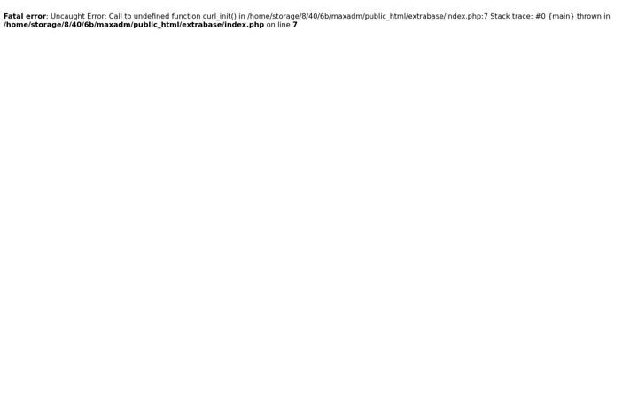 Screenshot of extrabase.com.br