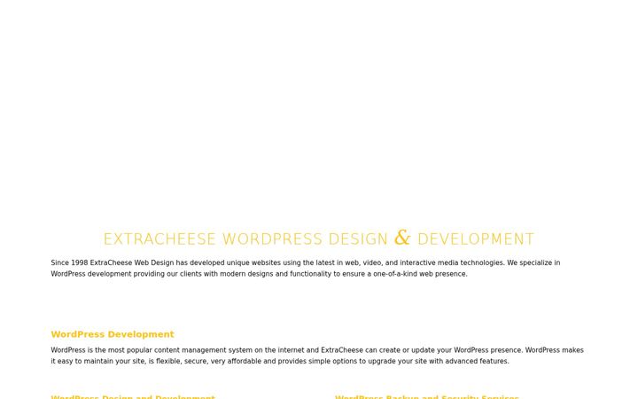 Screenshot of extracheese.com