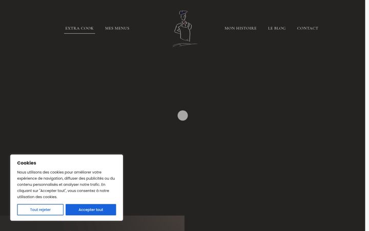 Screenshot of extracook.fr