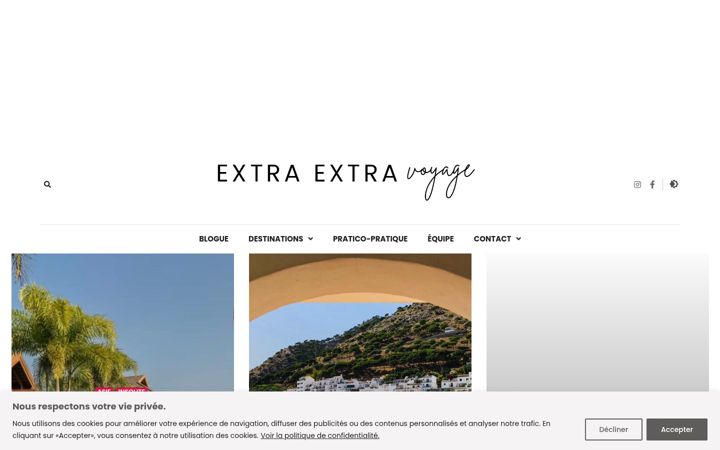 Screenshot of extraextravoyage.com