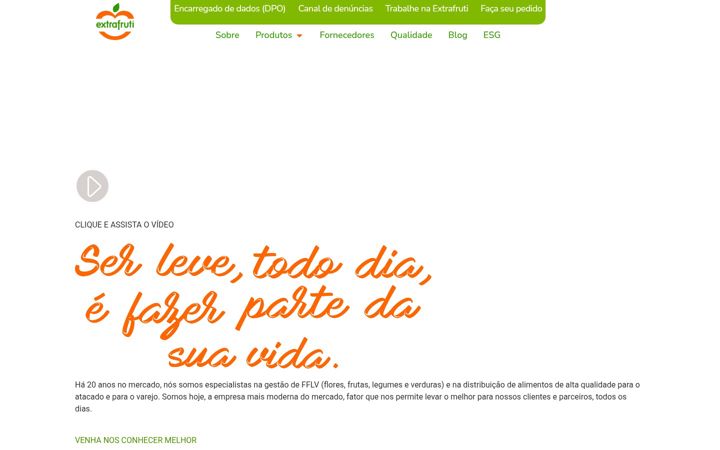 Screenshot ta' extrafruti.com.br