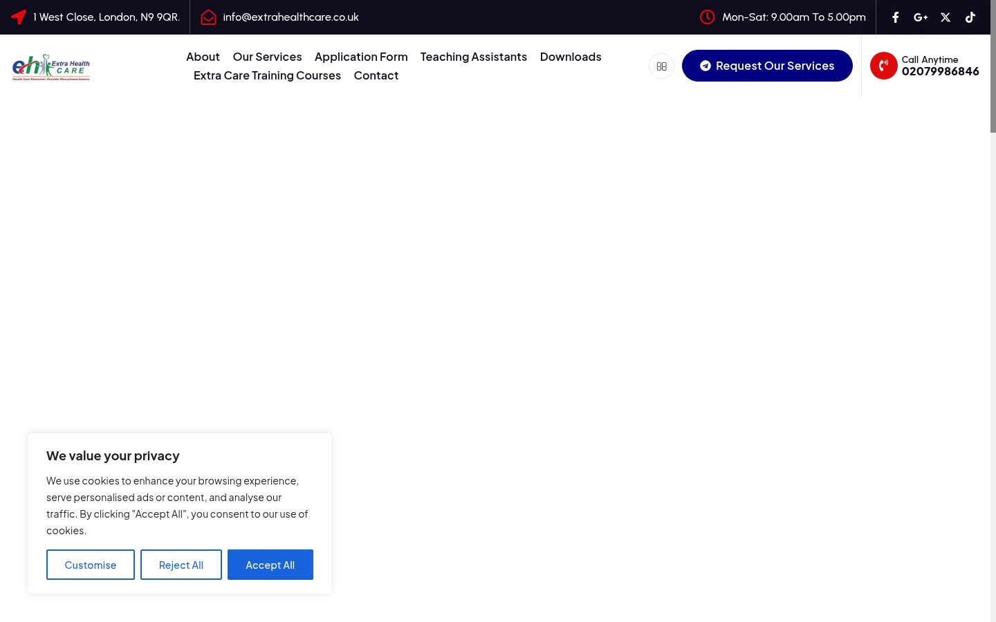 Snímka obrazovky banera súhlasu zobrazeného pred akoukoľvek interakciou