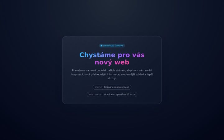 Screenshot of extralife.cz