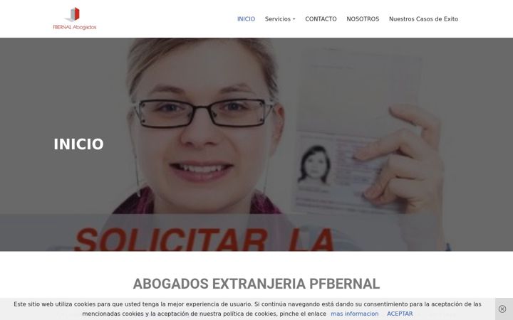 Screenshot του extranjeria-abogados.com.es