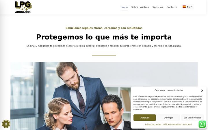 Screenshot of extranjeriabenidorm.com