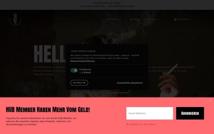 Screenshot of extraordinaryshit.com