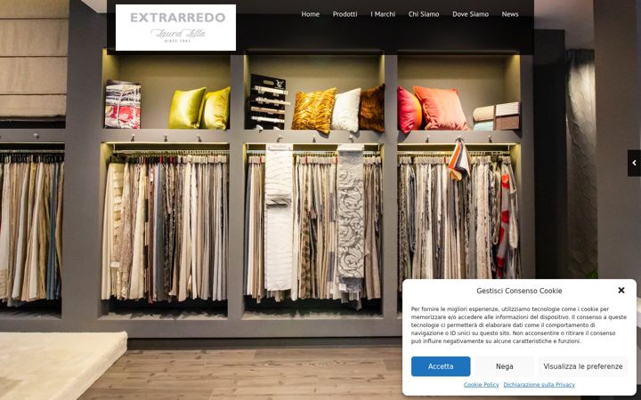 Screenshot of extrarredo.it