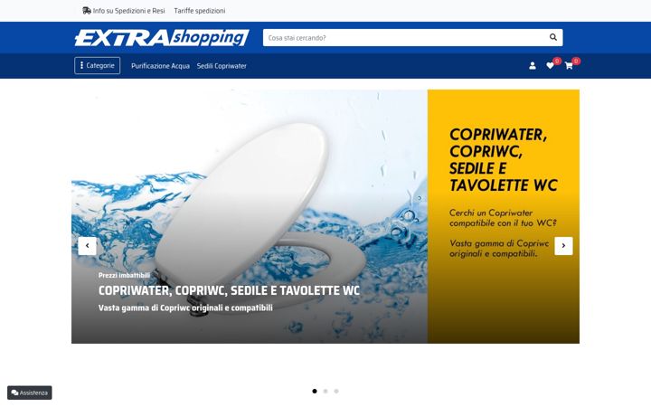 Screenshot of extrashopping.it