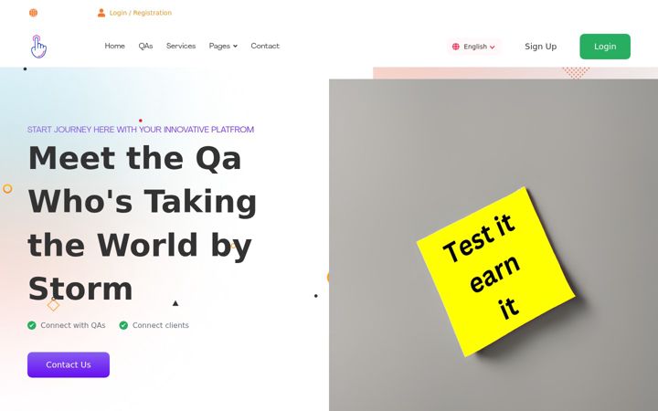 Screenshot of extratester.click