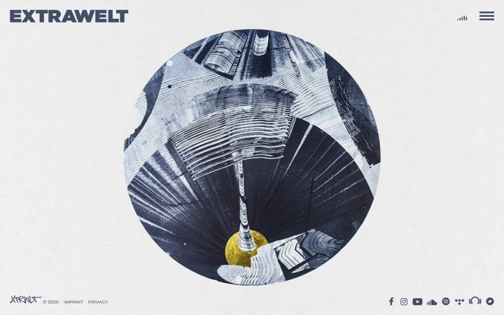 Screenshot of extrawelt.com