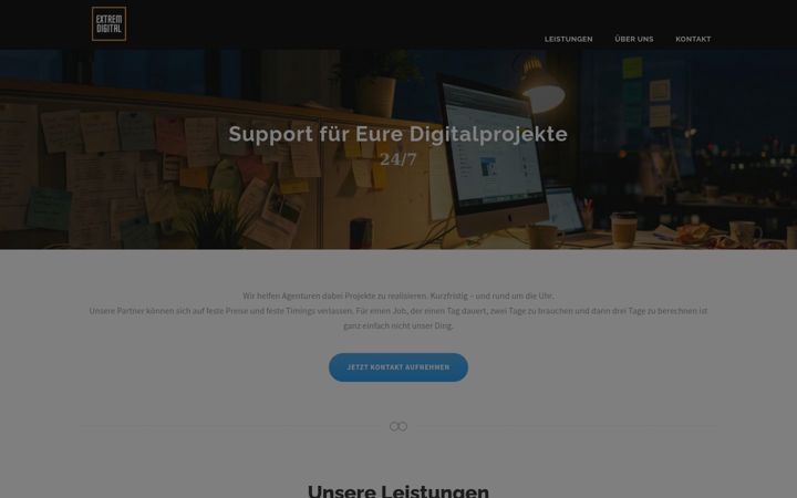 Screenshot of extremdigital.de