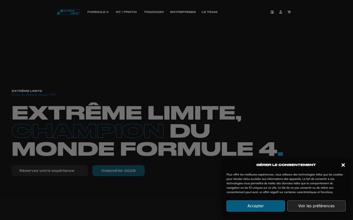 Screenshot of extreme-limite.com