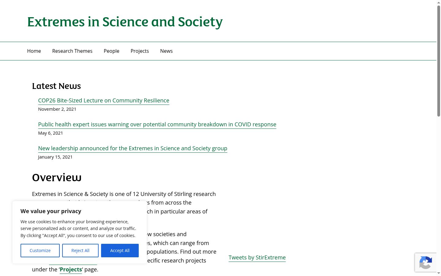 Screenshot tal-banner tal-kunsens muri qabel kwalunkwe interazzjoni