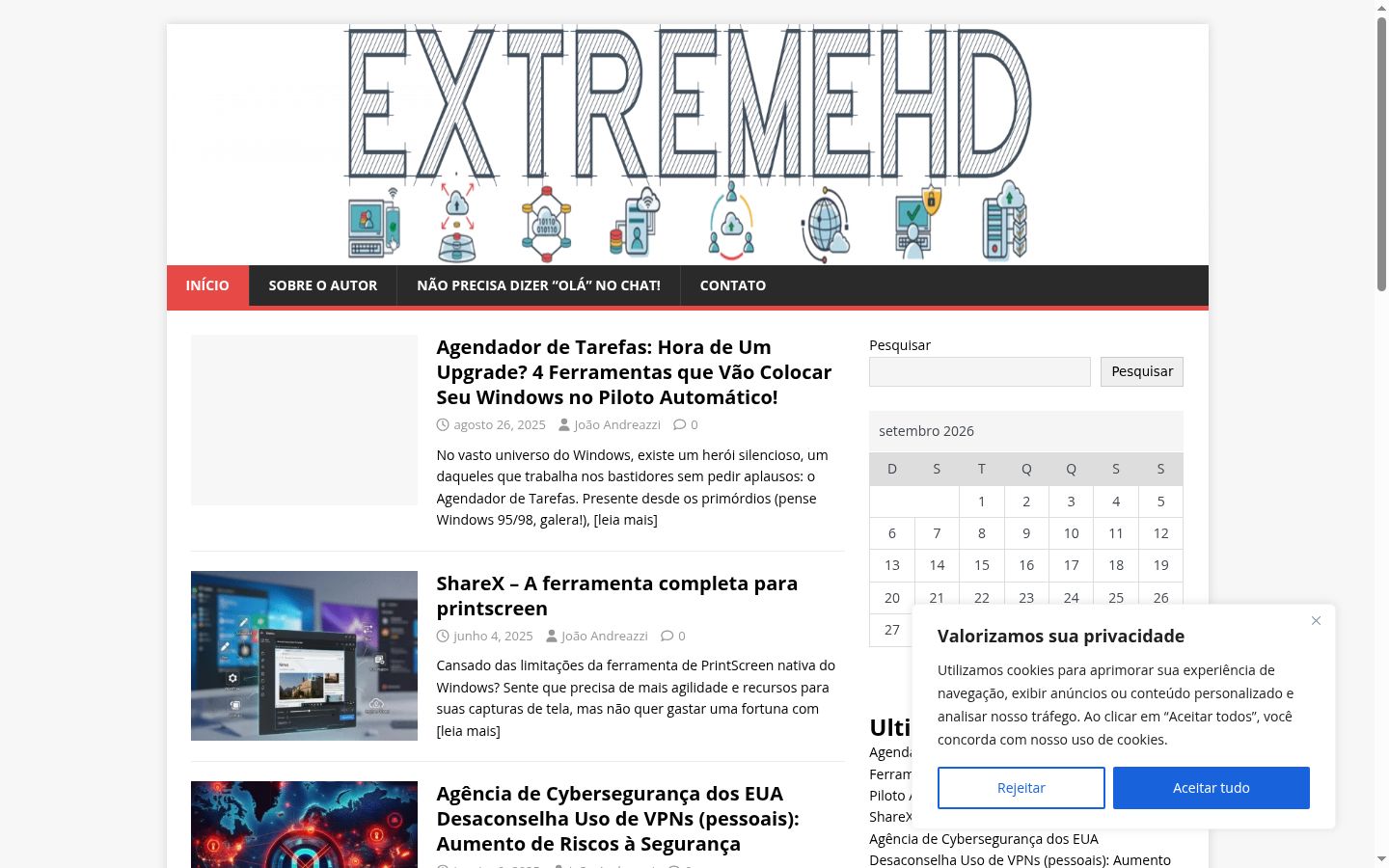 Screenshot tal-banner tal-kunsens muri qabel kwalunkwe interazzjoni