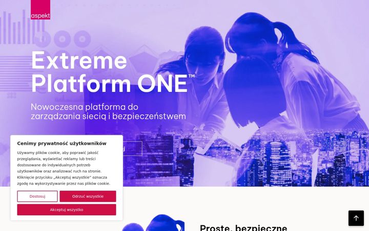 Screenshot of extremeplatformone.pl