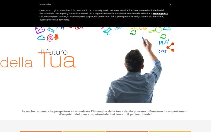 Screenshot of extroagency.it