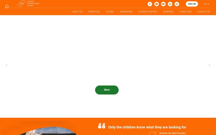 Screenshot of exupery.lv