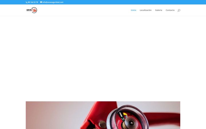 Screenshot of exveseguridad.com