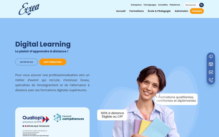 Kuvakaappaus sivustosta exxea.net