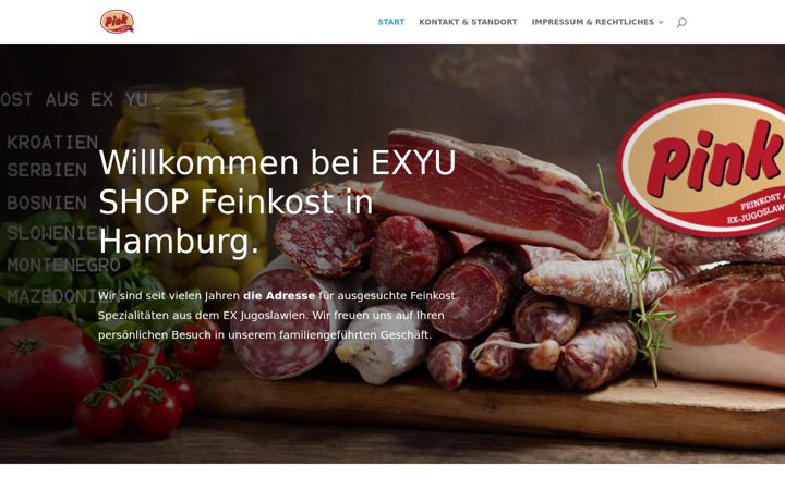 Screenshot of exyushop.de