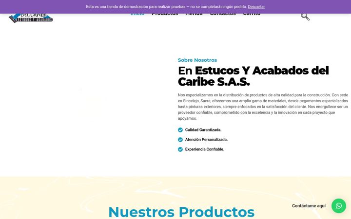 Screenshot of eyadelcaribesas.com