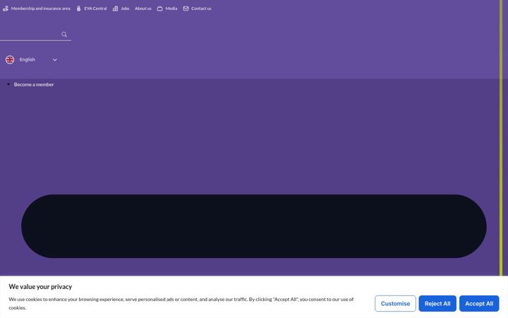 Screenshot of eyalliance.org.uk