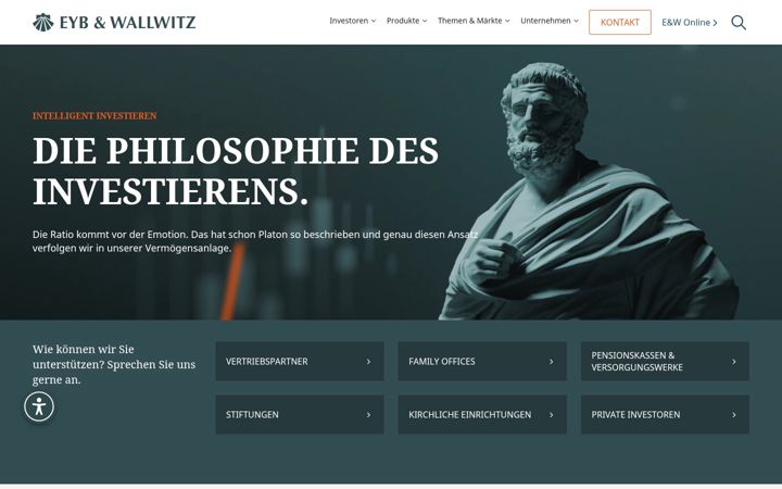 Screenshot of eybwallwitz.de