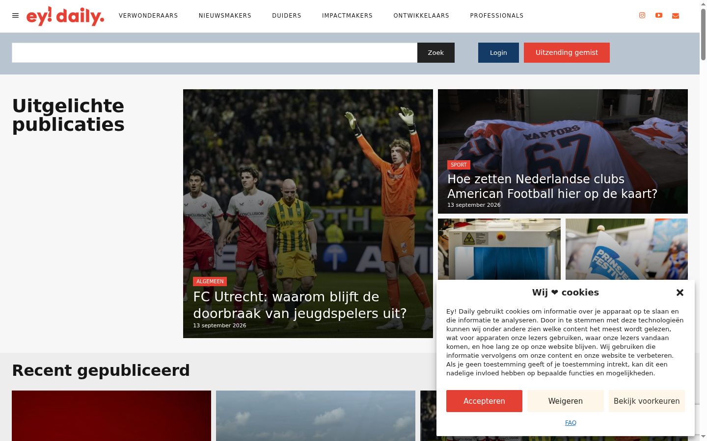 Snímek obrazovky baneru souhlasu zobrazeného před jakoukoli interakcí