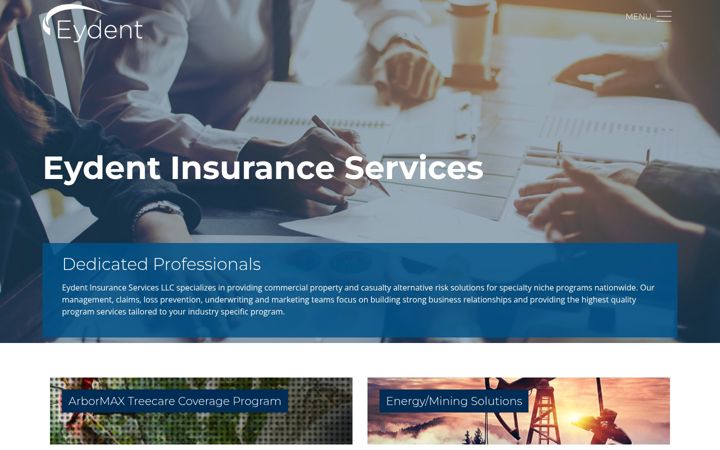 Screenshot of eydent.com