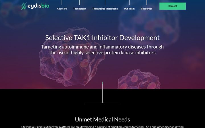 Screenshot of eydisbio.com