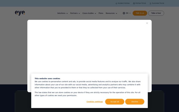 Screenshot of eye.security