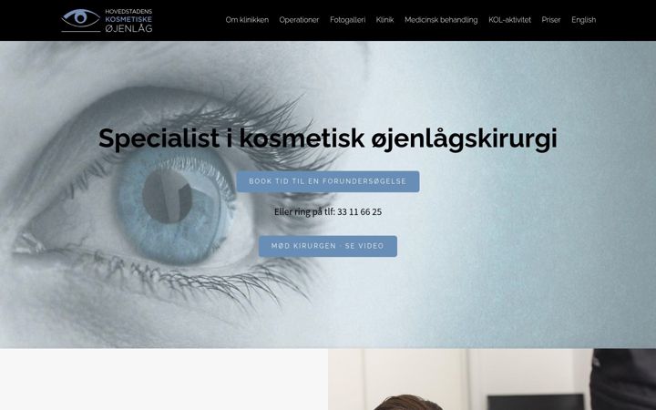 Screenshot of eye5.dk
